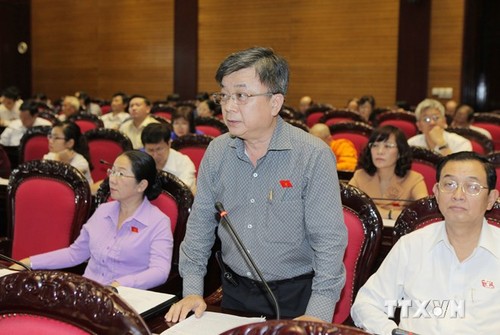 Депутаты вьетнамского парламента продолжали обсуждать важные законопроекты  - ảnh 1